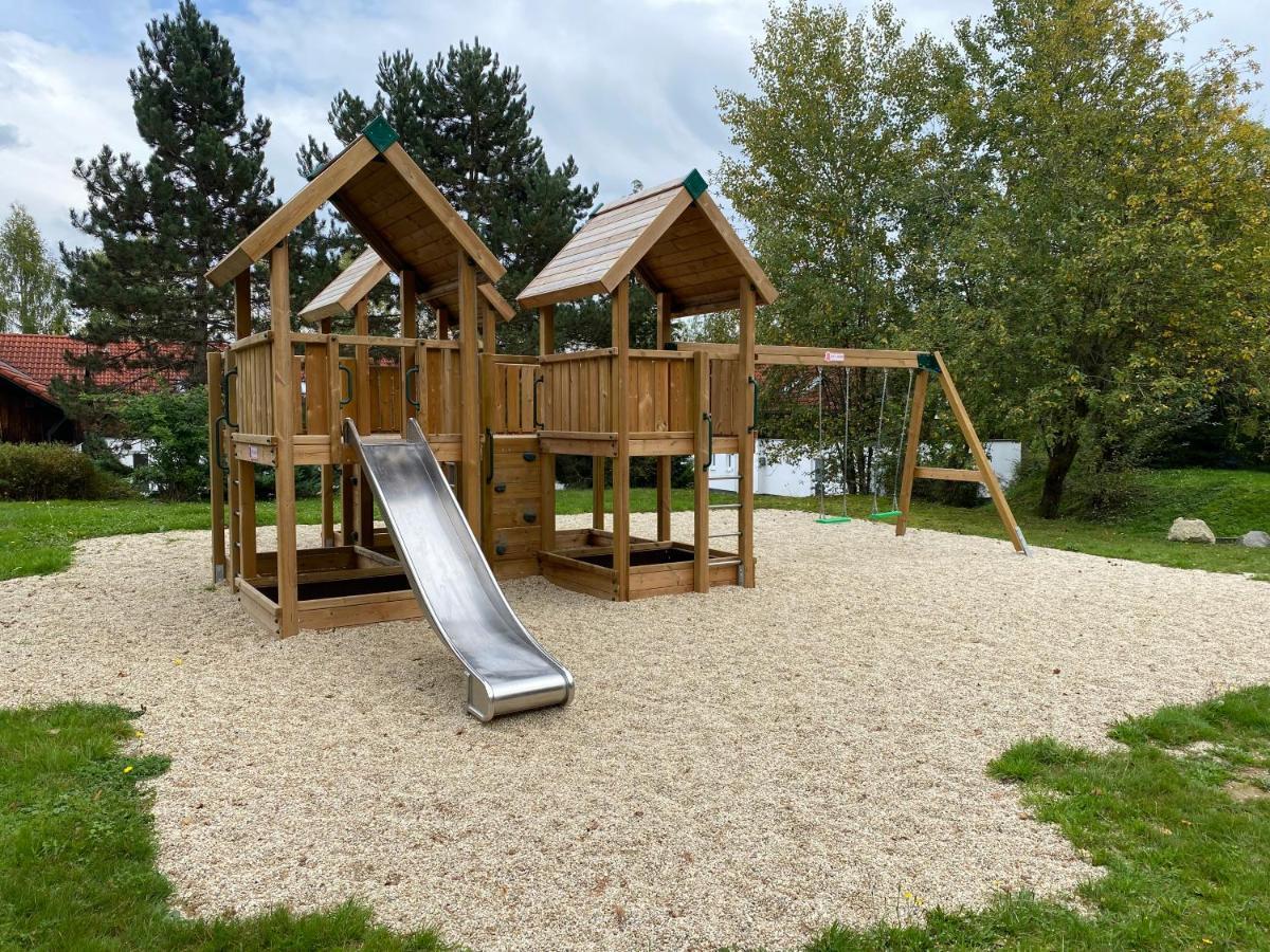 Ferienhaus An Der Westernstadt In Eging Exteriör bild