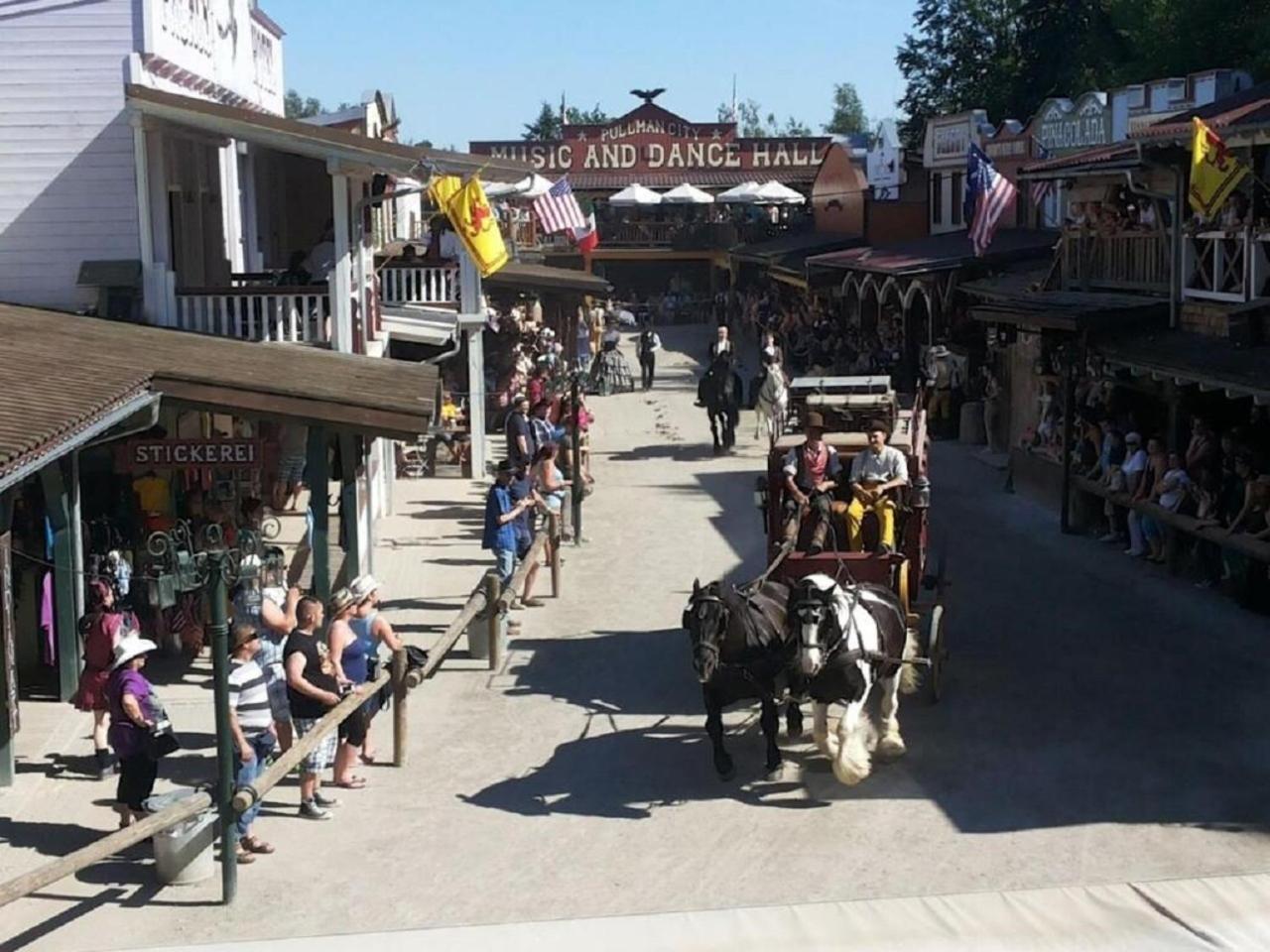 Ferienhaus An Der Westernstadt In Eging Exteriör bild